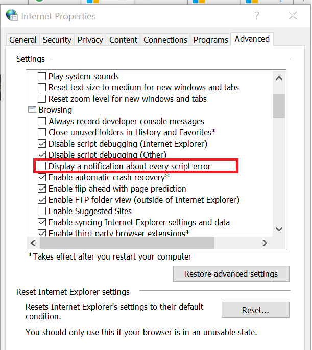 Microsoft teams an error has occurred in the script on this page