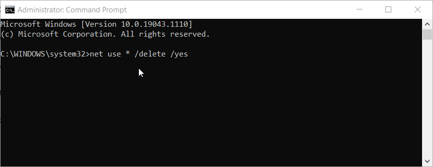 The net use command net use command access shared folder with different credentials