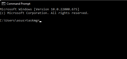 Using cmd