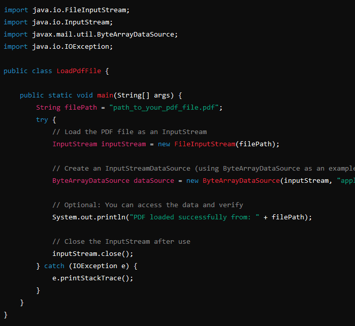 inputstream java